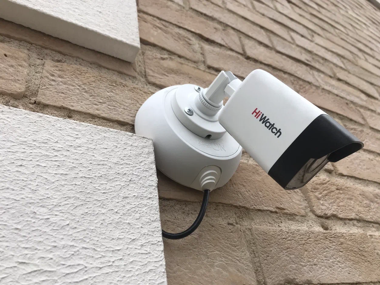 Монтаж видеонаблюдения в коттеджном поселке на севере Москвы