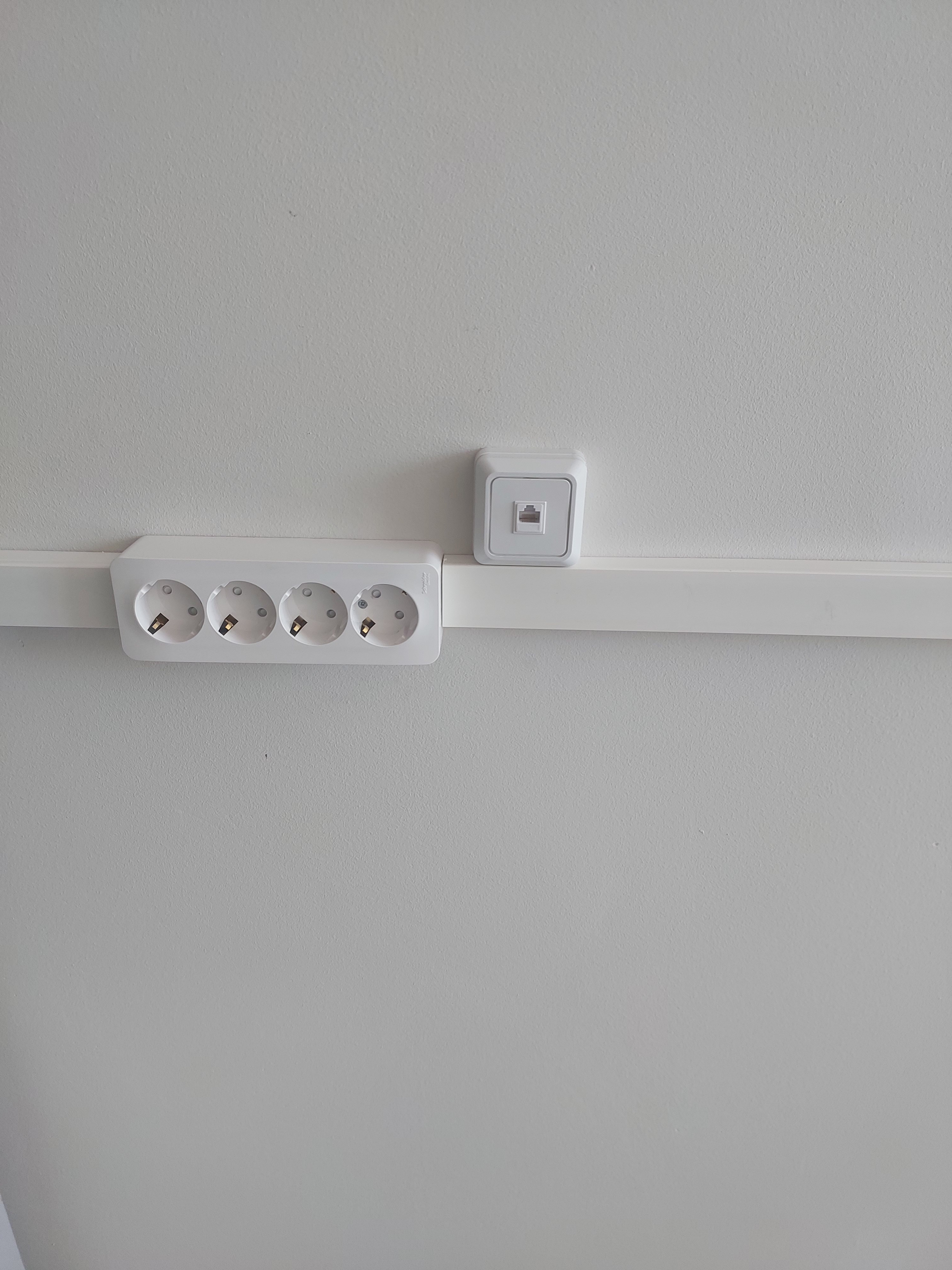 Монтаж интернет розеток в офисе в БЦ