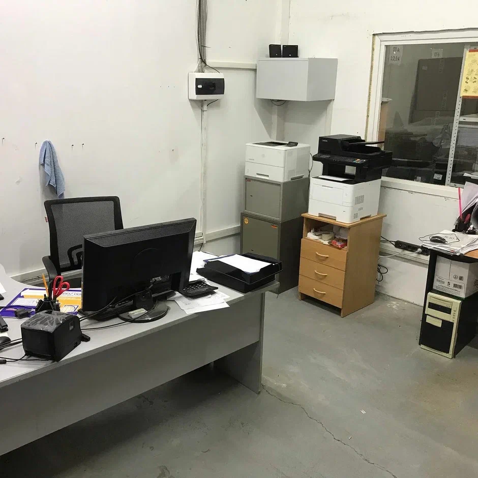 Монтаж сетевого оборудования на складе