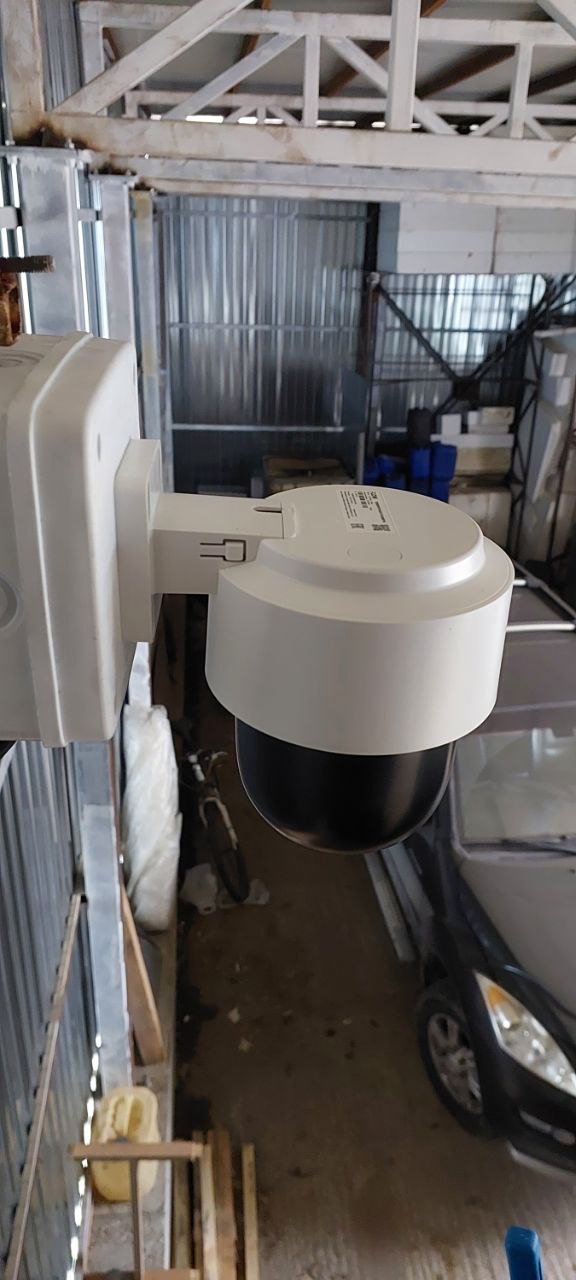 Монтаж видеонаблюдения в автосервисе