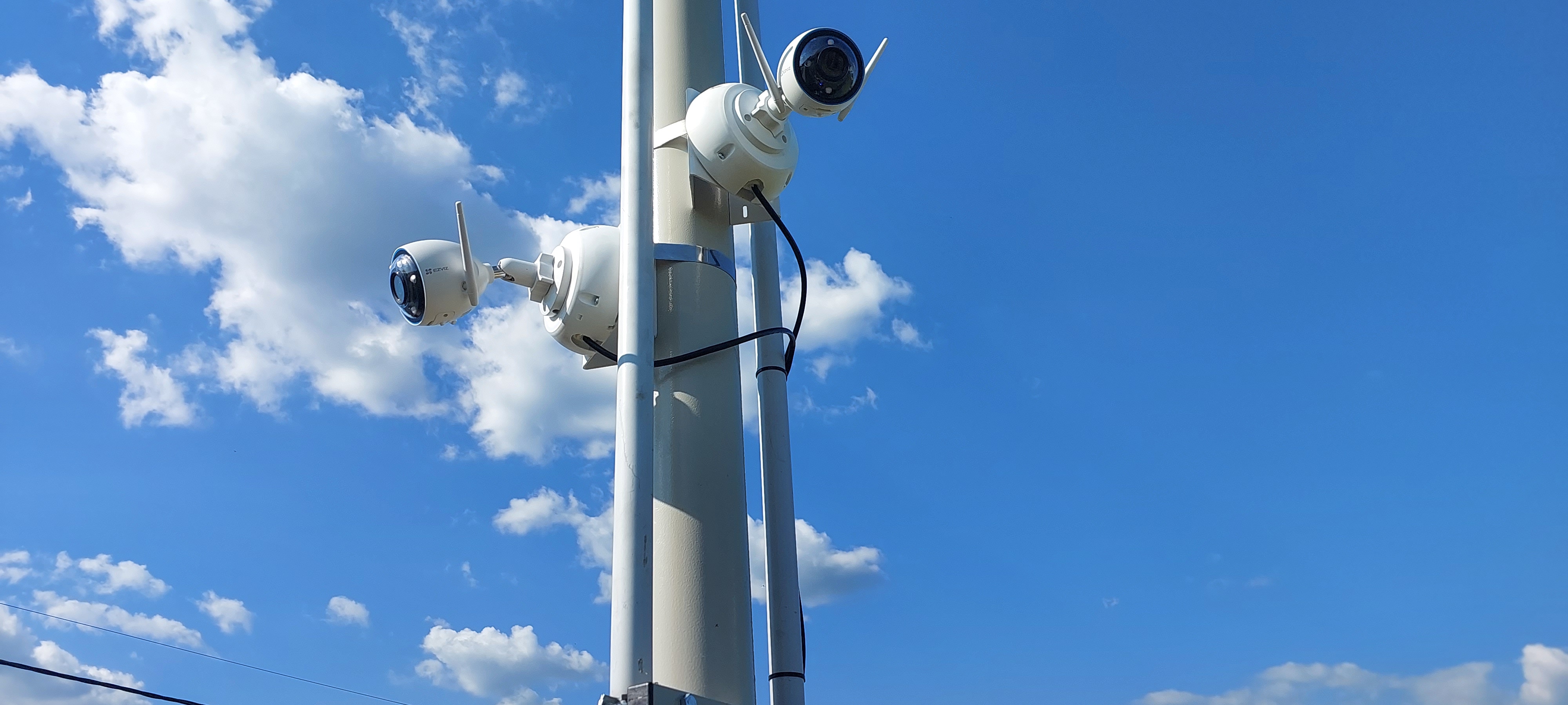 Монтаж камер в с. Ивановское