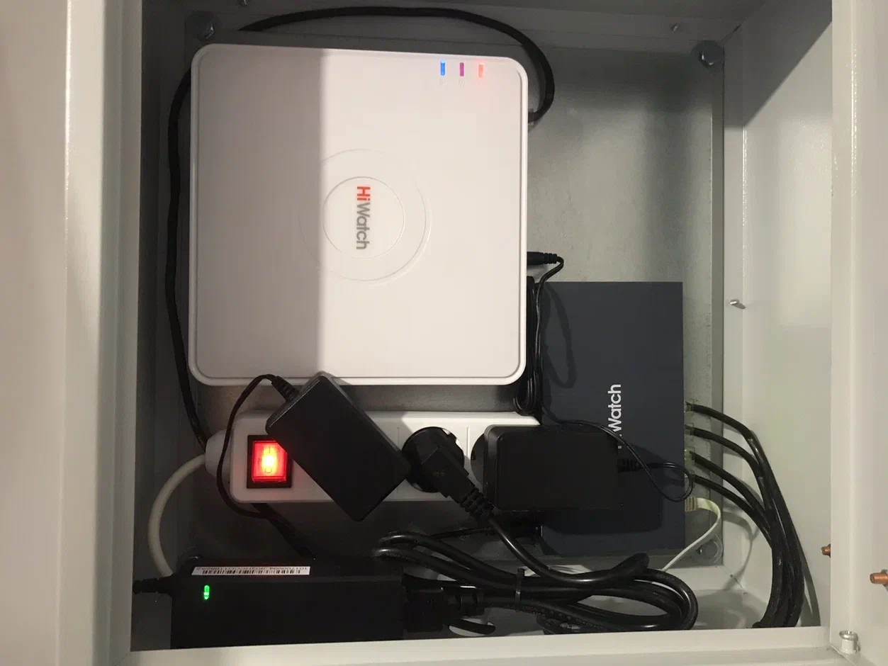 Монтаж видеонаблюдения в коттеджном поселке на севере Москвы